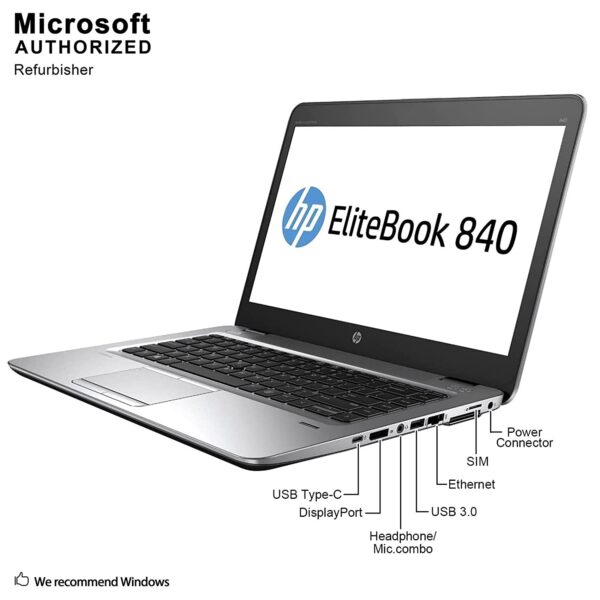 HP 840G3 i7(6th)/8/256 Laptop - Image 2