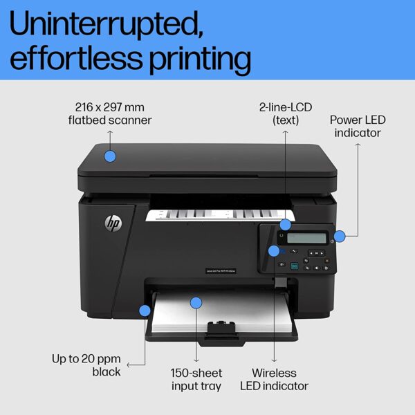 HP LaserJet Pro MFP M126nw - Image 3