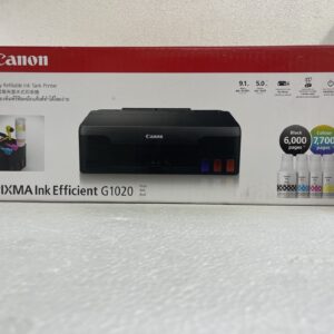 Canon PIXMA G1020 Single Function Ink Tank Colour Printer (Black)