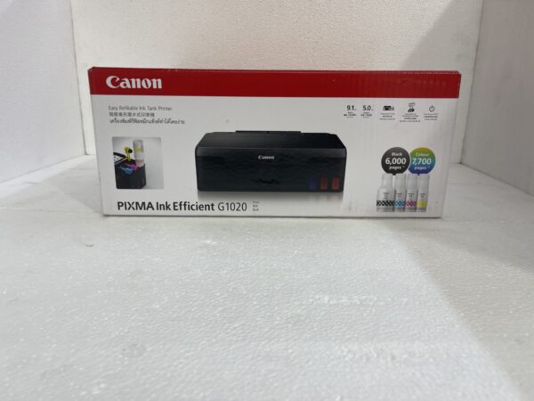 Canon PIXMA G1020 Single Function Ink Tank Colour Printer (Black) - Image 4