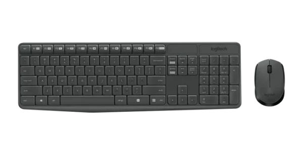 Logitech Wireless Keyboard and Mouse combo MK235 - Image 2
