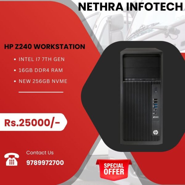 HP Tower Higher Model Cpu HP Z240