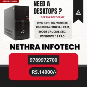 FUJITSU Tower i5(6th)/8Gb/500Gb SSD