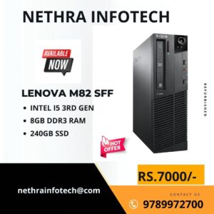 LENOVO M82 SFF i5(3RD)8GB /240SSD