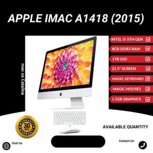 Apple iMac A1418(2015 Emc 3068)i5(5th)/8GB/1TB SSD/21.5"/1.5GPU